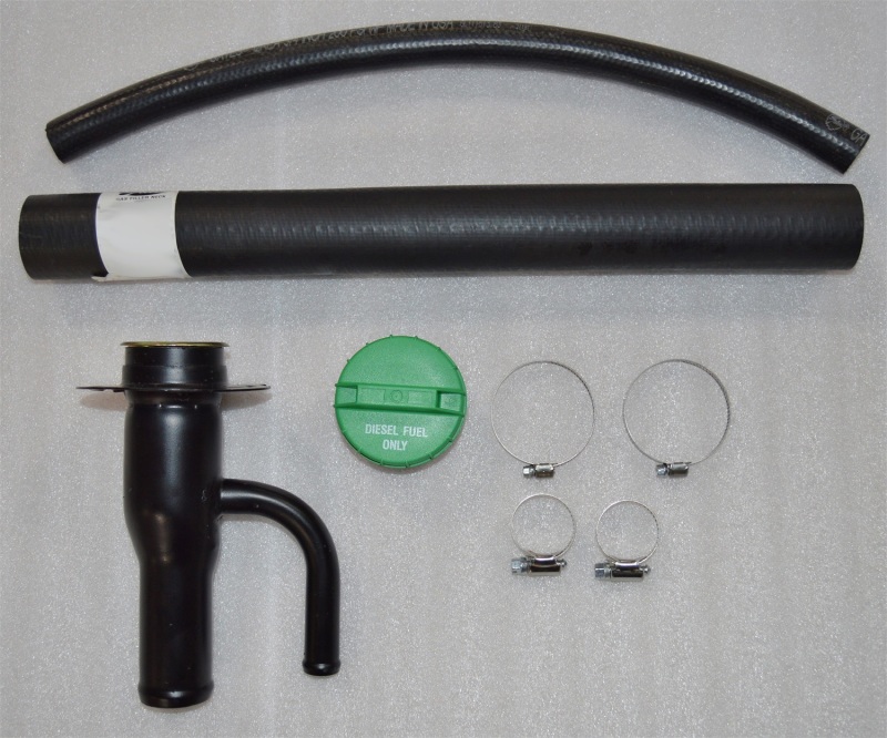 Titan Fuel Tanks 17-24 Ford Universal Cab & Chassis 1/2in Filler Neck Kit thumbnail 4