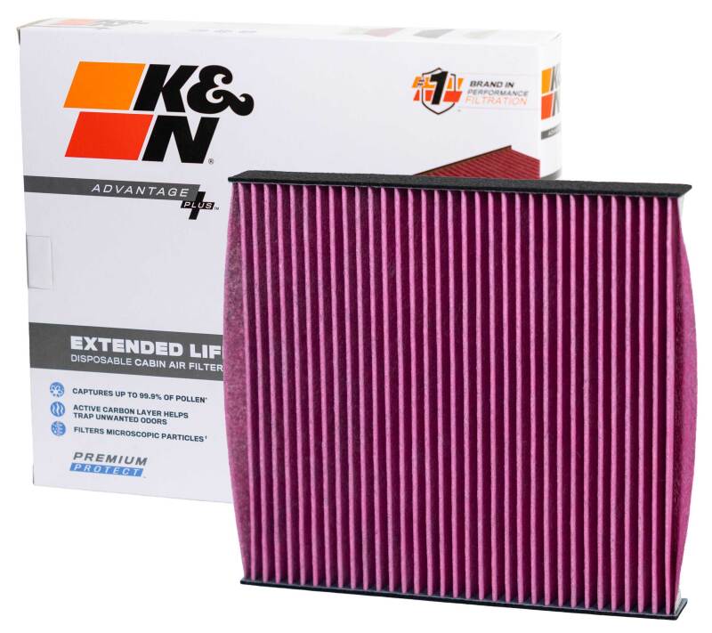K&N Disposable Cabin Air Filter Advantage Plus 12-26 Audi A3 thumbnail 3