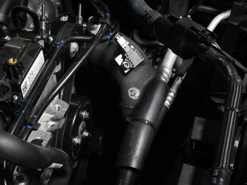 BladeRunner 3 IN Aluminum Cold Charge Pipe Black