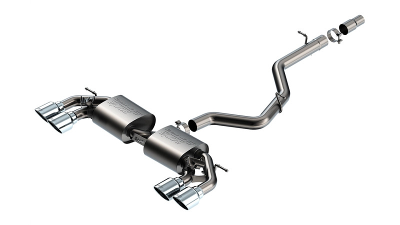 Borla 22-25 Volkswagen Golf R S-type Cat-Back Exhaust - Dual 4.5in Stainless Tips
Cat-Back System