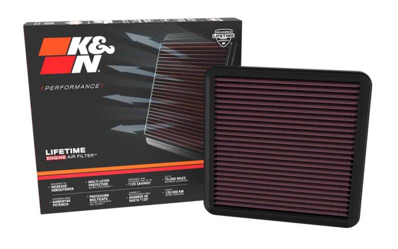 K&N 22-23 Hyundai Elantra N 2.0L L4 Replacement Air Filter thumbnail 4