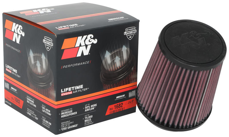 K&N Universal Clamp-On Air Filter 3-15/16in FLG / 5-1/2in B / 4-1/2in T / 6in H thumbnail 4