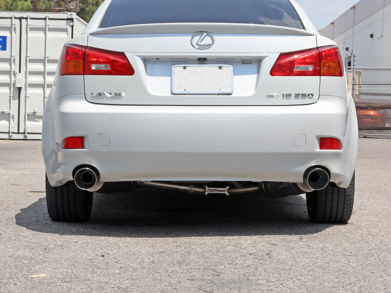 aFe POWER Takeda 06-13 Lexus IS250/IS350 SS Axle-Back Exhaust w/ Polished Tips thumbnail 9