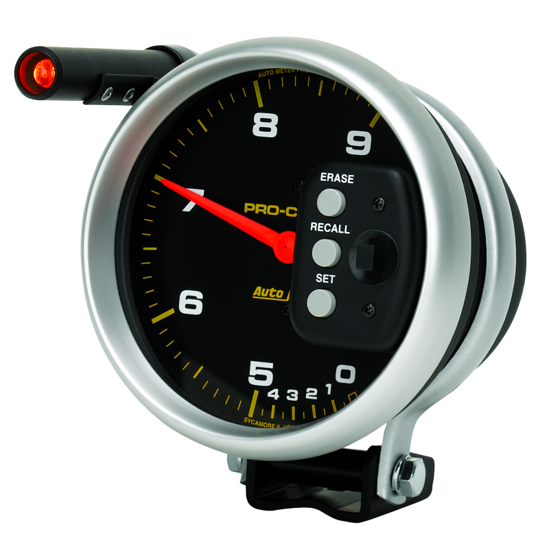 Autometer Pro-Comp 5 inch 9000 RPM Dual Range w/ Shift-Lite and Memory Tach thumbnail 9