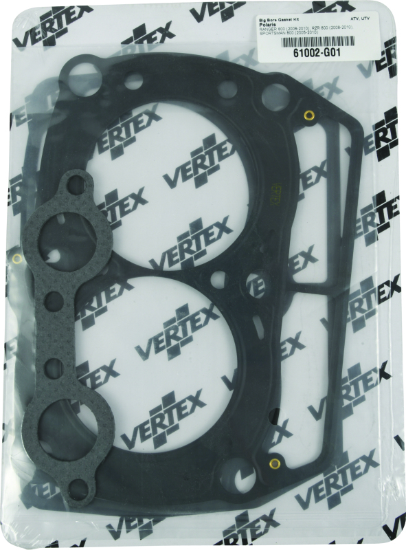 Cylinder Works 2009 Polaris Ranger 700 4x4 700cc +2mm Big Bore Top-End Gasket Kit 82mm