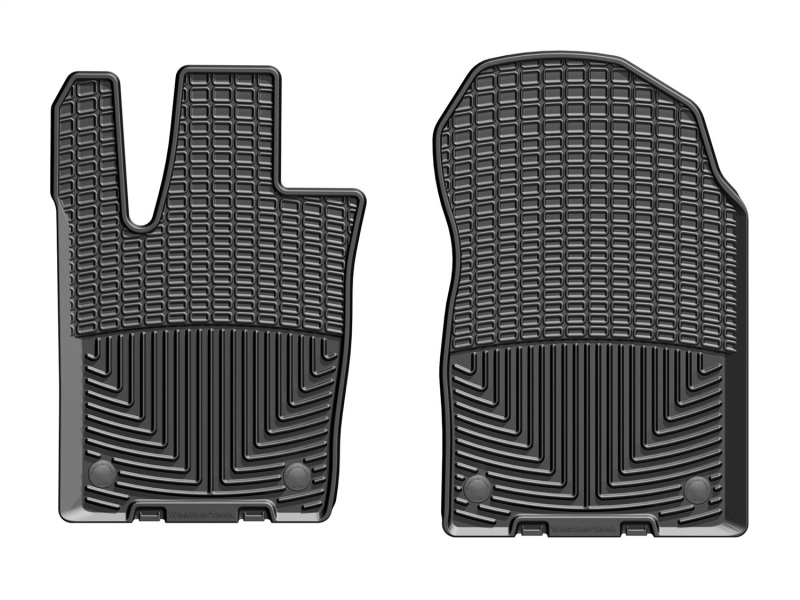 WT Rubber Mats - Front - Blk