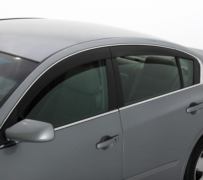 AVS 05-18 Nissan Frontier Crew Cab Ventvisor Low Profile Deflectors 4pc - Smoke thumbnail 2