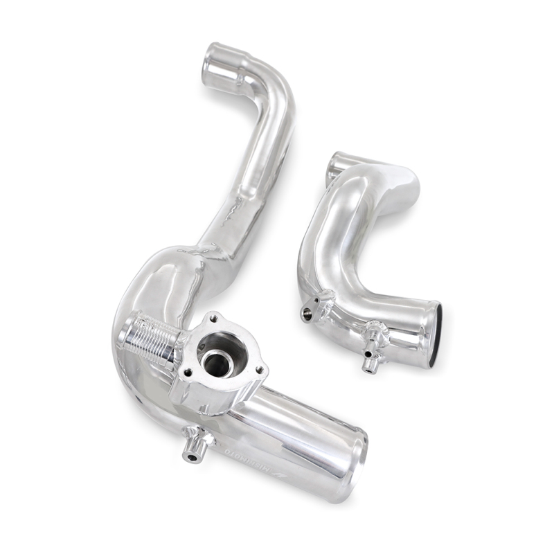 Mishimoto MMINT-BR23-21HKBKP Intercooler Kit, Black/Polished, High-Mount, fits Ford Bronco 2.3L 2021+