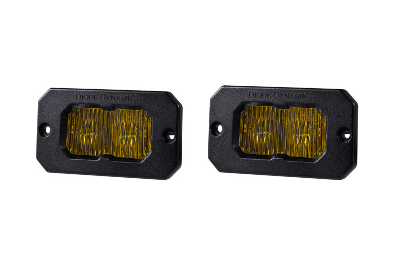Diode Dynamics Stage Series 2 In LED Pod Pro - Yellow Fog Flush ABL (Pair) thumbnail 4