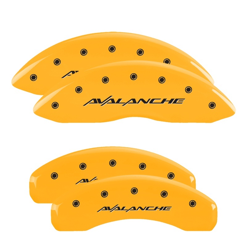 MGP 4 Caliper Covers Engraved Front & Rear RAM Black finish silver ch thumbnail 6