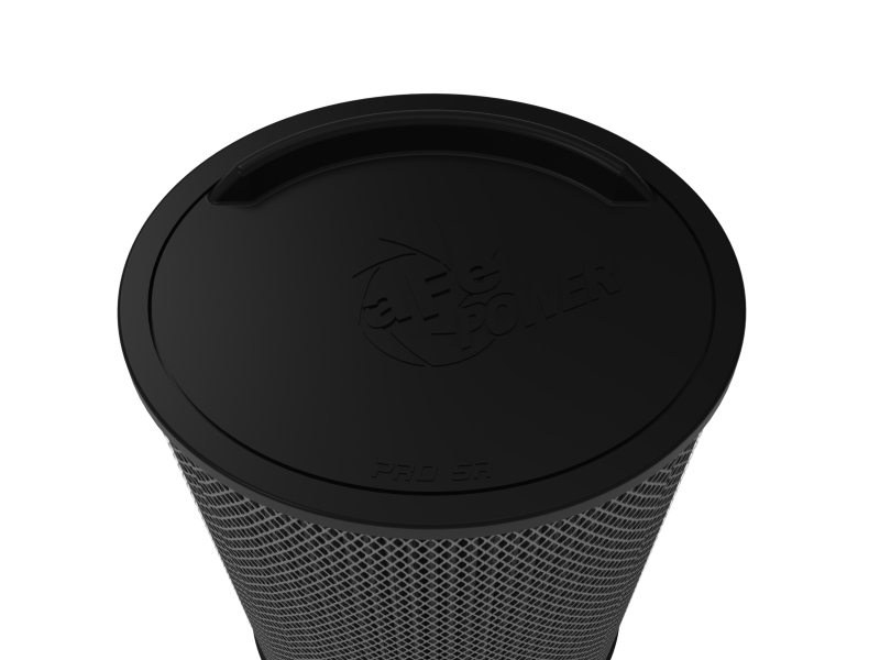 aFe POWER Magnum FLOW Blk Pro 5R Air Filter 6.75x5in Flange x 9.25x7.5 Base x 7.75x6 Top x 18 Height thumbnail 3