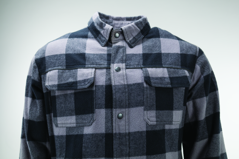 Kuryakyn Leather By River Road Vise Flannel Moto Shirt - Large thumbnail 2