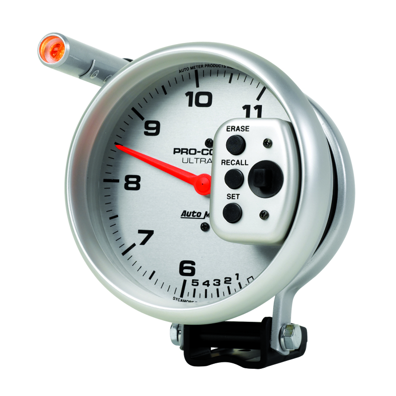 Autometer Ultra-Lite 5 inch 11000 RPM Dual Range w/ Shift-Lite and Memory Tach