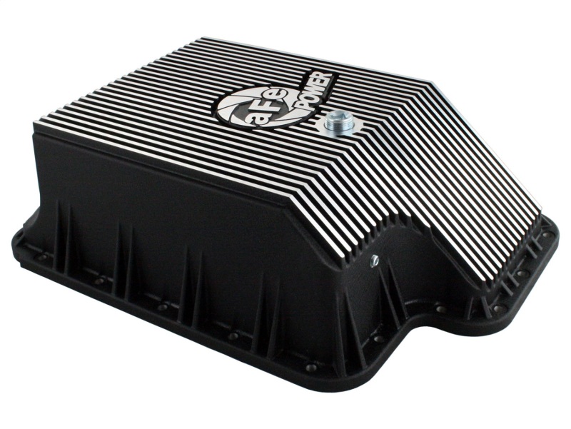 aFe Transmission Pan (Black); Ford Diesel Trucks 03-10 V8-6.0/6.4L (td) thumbnail 5