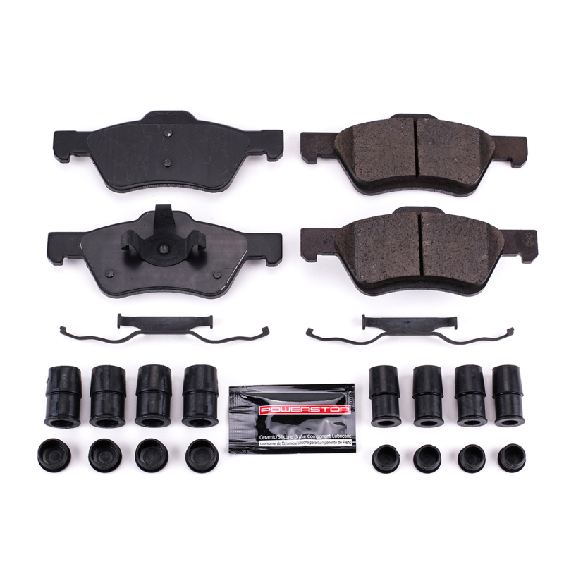 Power Stop 08-10 Mercury Mariner Front Z23 Coated Kit w/Calipers (1x psbZ23-1047, 1x psbS3116, 2x psbAR85103EVC) thumbnail 2