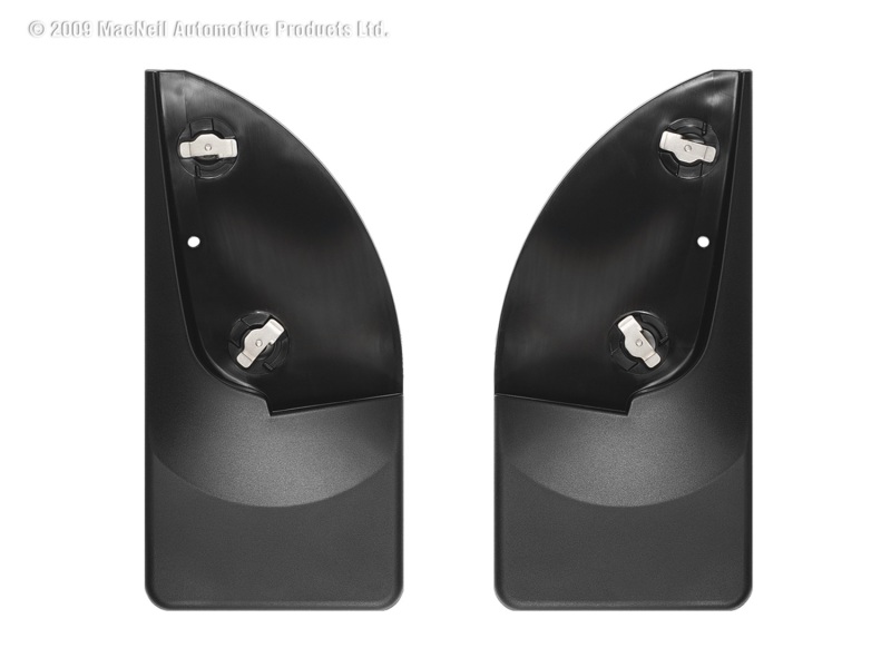 WeatherTech 99-07 Ford F-Series Super Duty No Drill Mudflaps - Black thumbnail 4