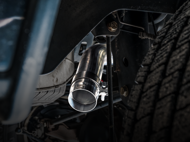AWE Tuning 09-18 RAM 1500 5.7L (w/o Cutout) 0FG Single Side Exit Cat-Back Exhaust - Diamond Blk Tips thumbnail 4