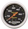 Autometer Blower Pressure w/ Memory 60PSI Liquid Filled Mechanical Boost Gauge thumbnail 6