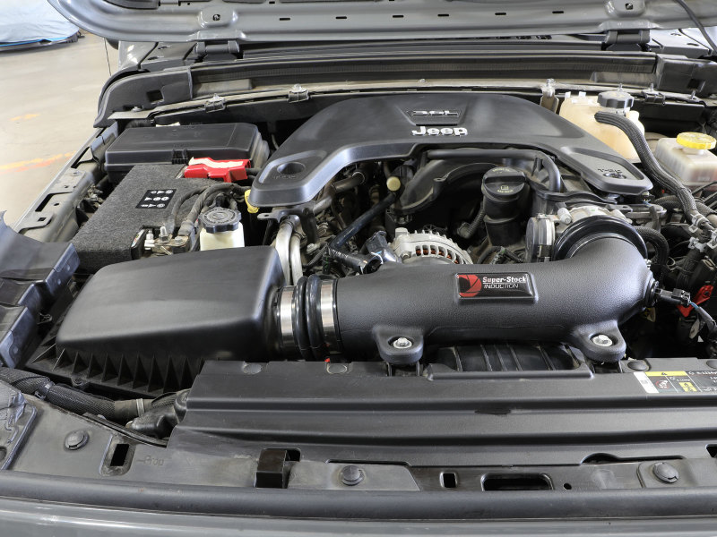 aFe Super Stock Induction System Pro Dry S Media Jeep 18-21 Wrangler JL / 20-21 Gladiator JT V6-3.6L thumbnail 3