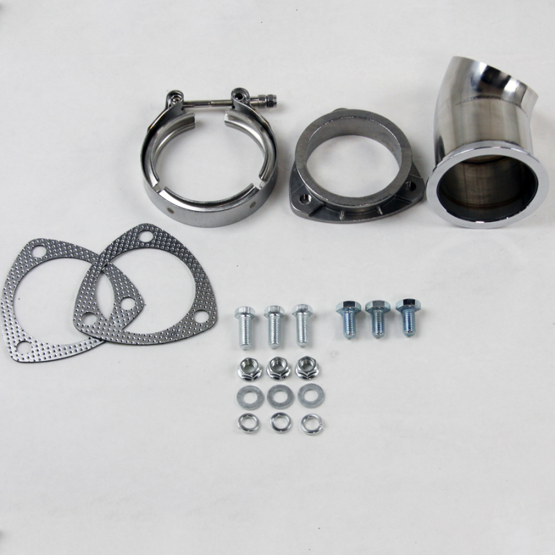 3.0" (76mm) Turn Down with V band and Gaskets