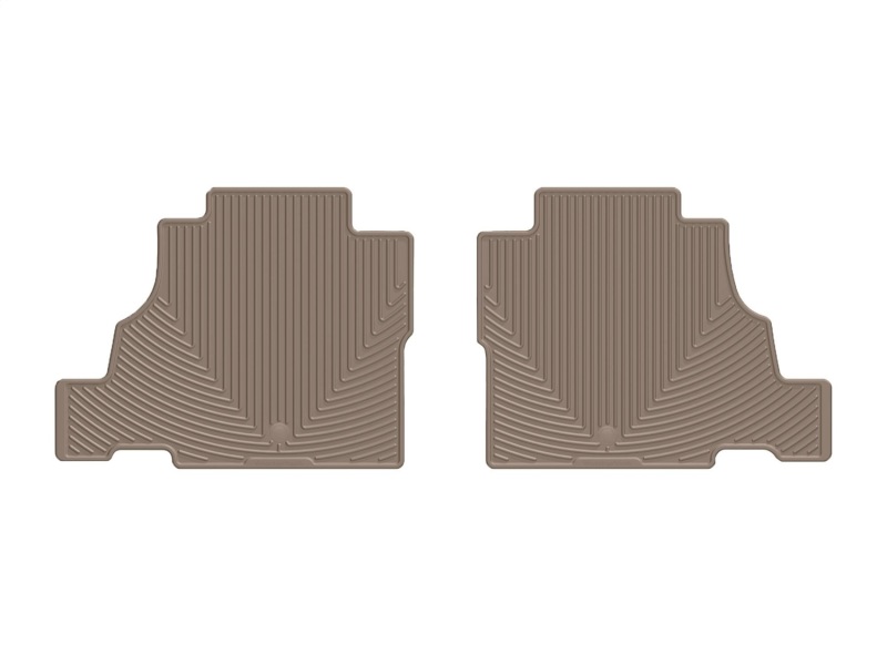 WT Rubber Mats - Rear - Tan
