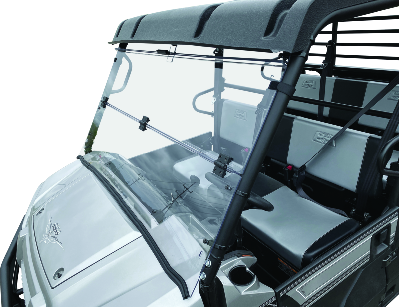 Quadboss Powersports Windshields 375787 Windshields, QB WINDBREAK FOLDING SHIELD, Clear thumbnail 7