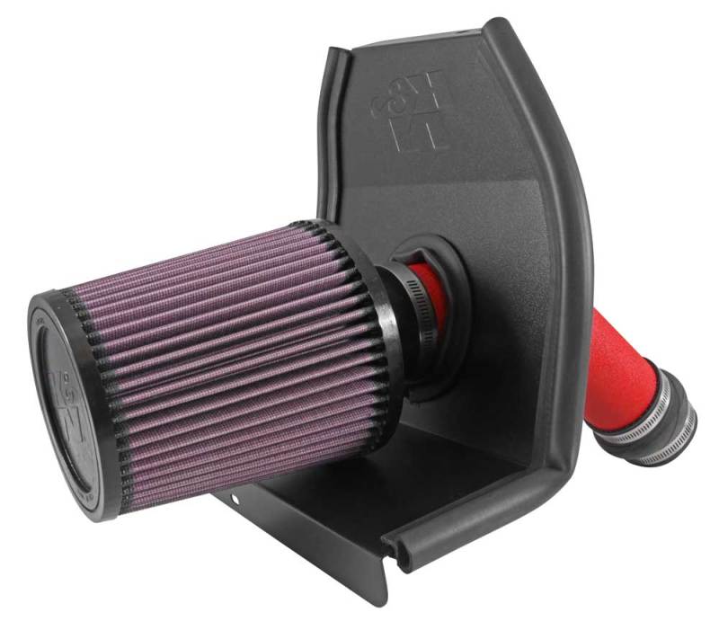 K&N 2015 Subaru WRX-STI 2.5L H4 Red Typhoon Short Ram Intake thumbnail 2