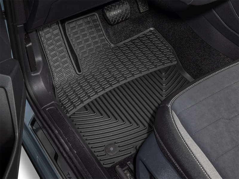 WT Rubber Mats - Front - Blk