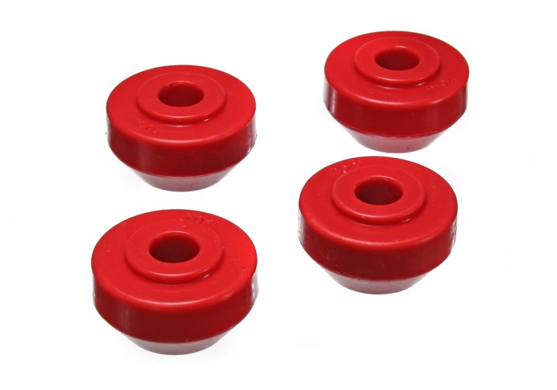 Energy Suspension 72-78 Ford Crown Vic/72-79 Thunderbird Red Front Strut Rod Bushing Set thumbnail 2