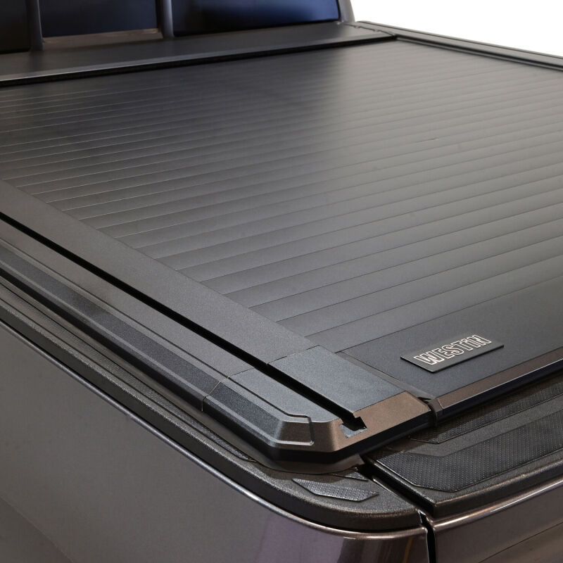 Westin 16-23 Toyota Tacoma 5ft 5in Bed Manual Retractable Tonneau Cover - Black thumbnail 9