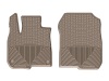 WT Rubber Mats - Front - Tan