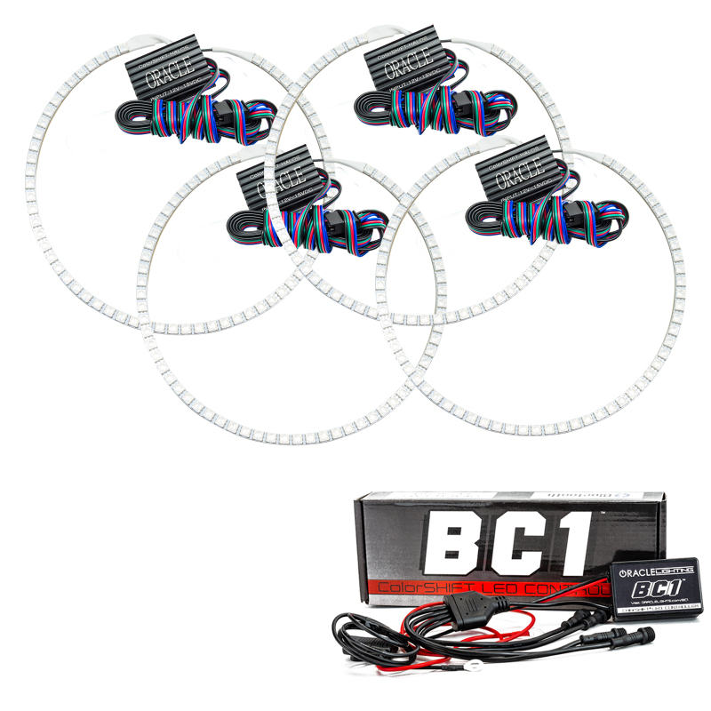 Oracle Jeep Grand Cherokee 05-10 Halo Kit - ColorSHIFT w/ BC1 Controller thumbnail 2