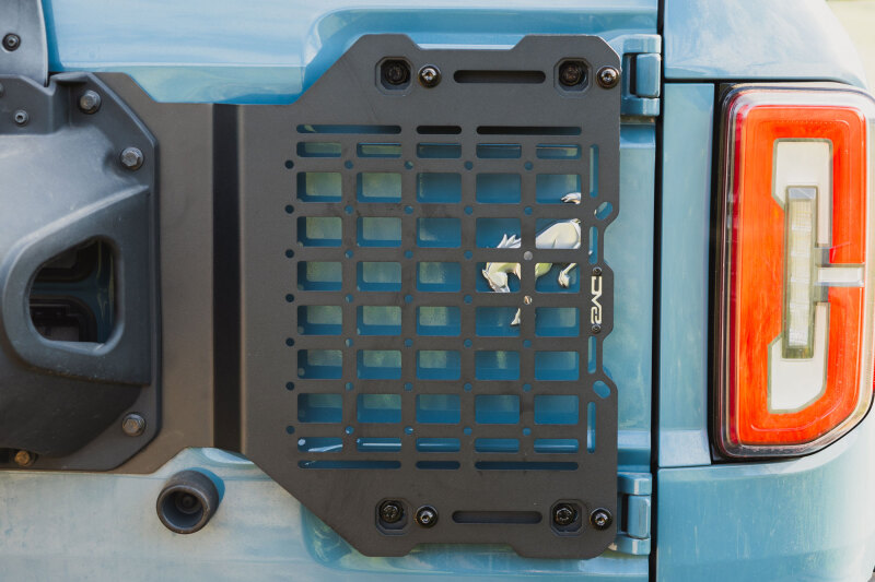 DV8 Offroad 2021-2025 Ford Bronco Tailgate Reinforcement Molle Panel thumbnail 4