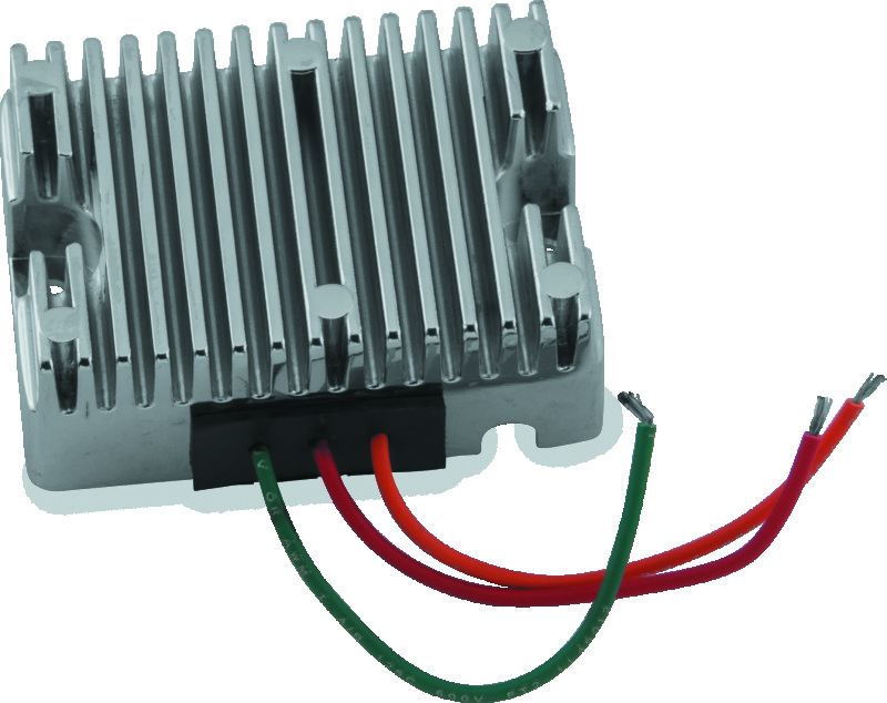 Twin Power 65-69 FL 65-77 XL Voltage Regulator Chrome Replaces H-D 74510-64 12V Generator Type