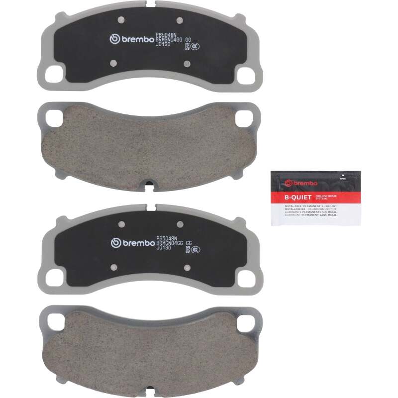 Brembo OE 21-23 Porsche 718 Cayman/20-24 718 Spyder/16-19 911/2016 Cayman Ceramic Brake Pad - Front thumbnail 2