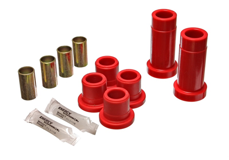 Energy Suspension 89-94 Toyota PickUp 2WD (Exc T-100/Tundra) Red Front Control Arm Bushing Set thumbnail 4
