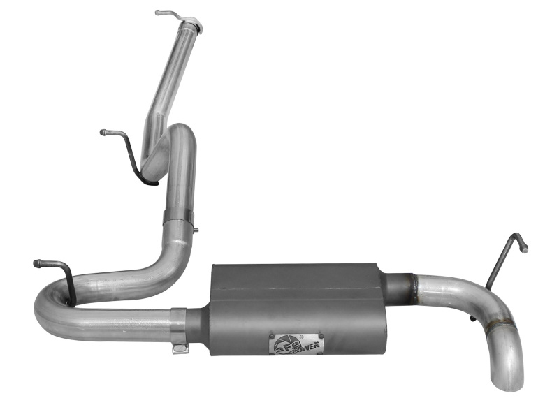 aFe Scorpion Exhaust System Cat Back 2.5in Aluminized Hi-Tuck 07-18 Jeep Wrangler JK V6 3.6/3.8L thumbnail 8