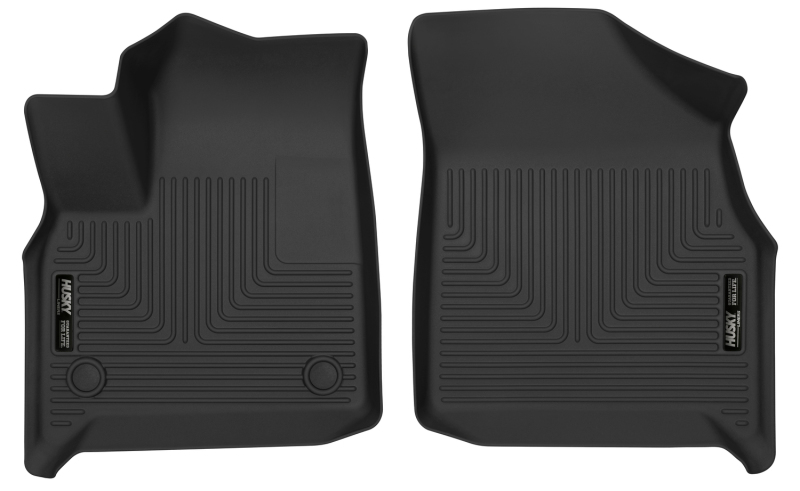 Husky Liners 2018+ Chevrolet Traverse / 2018+ Buick Enclave X-Act Contour Black Front Floor Liners thumbnail 4