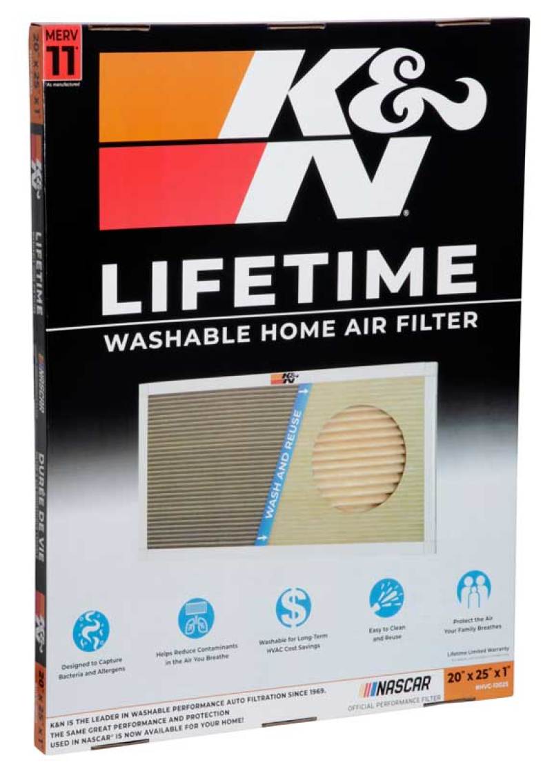 K&N HVAC Filter - 20 x 25 x 1 thumbnail 2