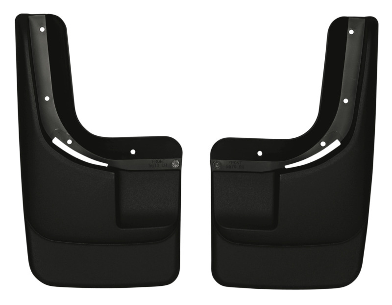 Husky Liners 04-12 Chevrolet Colorado/GMC Canyon Custom-Molded Front Mud Guards thumbnail 6