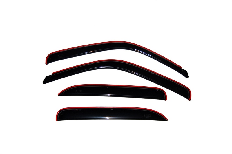 AVS 02-06 Cadillac Escalade Ventvisor In-Channel Front & Rear Window Deflectors 4pc - Smoke thumbnail 5