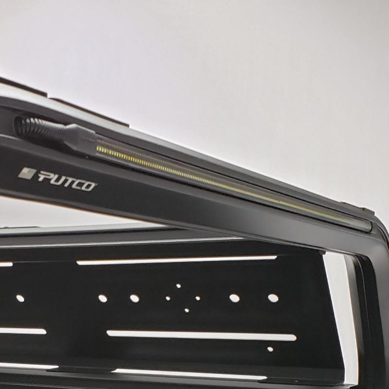 Putco 36in Red Venture TEC Rack Blade LED Light Bar w/ Extended Harness - High Mount Bracket Light