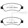 EBC 14-16 Ram Trucks Promaster 3.6L Yellowstuff Rear Brake Pads thumbnail 8