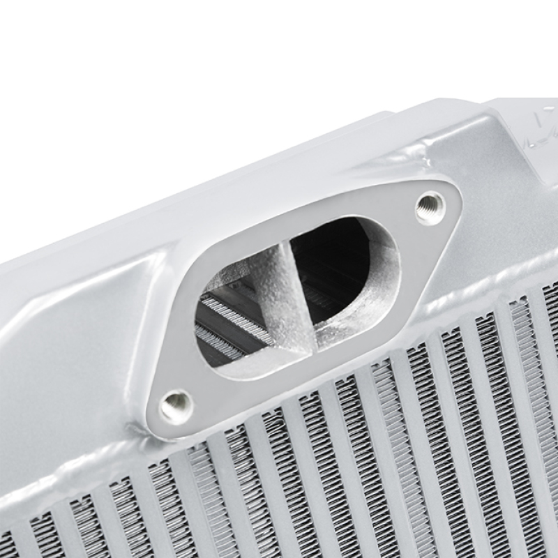 Mishimoto MMTMIC-STI-08SLBK Performance TMIC, Black Hoses Silver Cooler, fits Subaru WRX STI 2008-2021