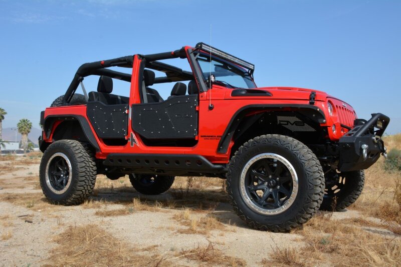 DV8 Offroad 07-18 Jeep Wrangler Jk Rock Doors thumbnail 5