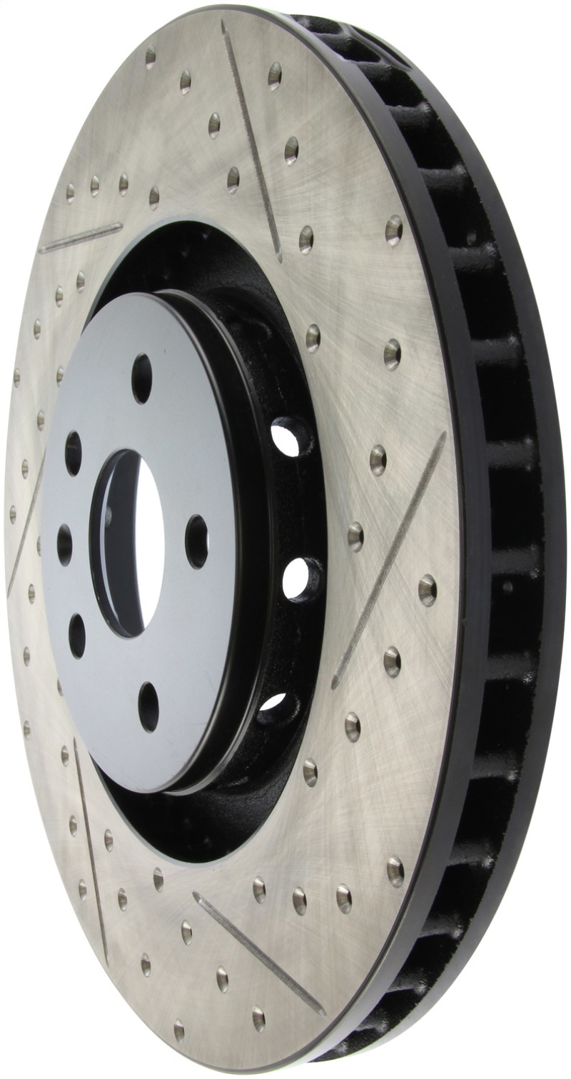 StopTech Drilled & Slotted Left Sport Brake Rotor for 2009 Cadillac CTS-V thumbnail 5