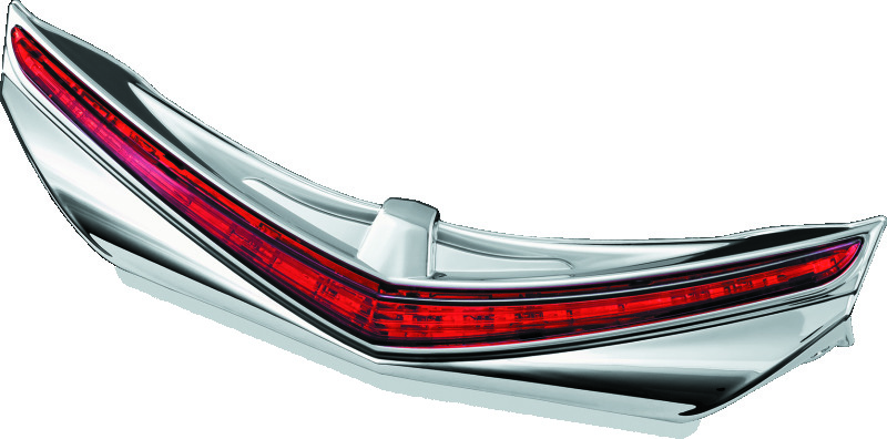 Kuryakyn LED Rear Fender Tips 3236 Tip, Rear, L.E.D., Plastic, Chrome, Lighted, for use on Honda®, Each thumbnail 2