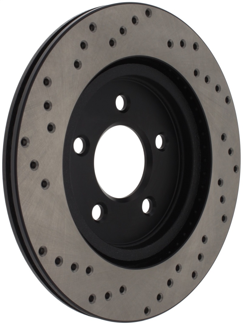 StopTech 05-10 Ford Mustang V6/4.0L / GT V8/4.6L Cross Drilled Right Rear Rotor thumbnail 6