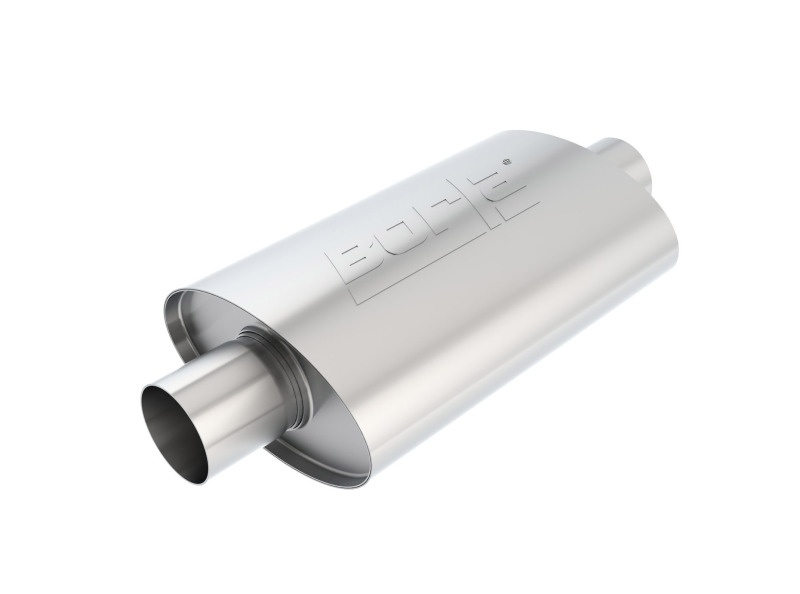 Borla XR-1 Racing Sportsman 2 1/2 inch Outlet / 2 1/2 inch Inlet 12in Case Oval Muffler thumbnail 2
