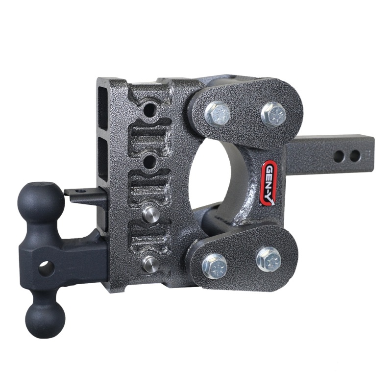 Gen-Y The Boss Torsion-Flex 2in Shank 5in Drop 16K Hitch w/GH-051 Dual-Ball/GH-032 Pintle Lock
Drop Hitch